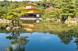 golden temple-kinkakuji in japan