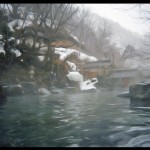 Japanese hot spring