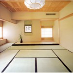 Japanese tatami floor