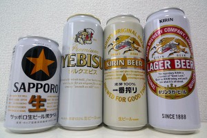 Popular Japanese beer 